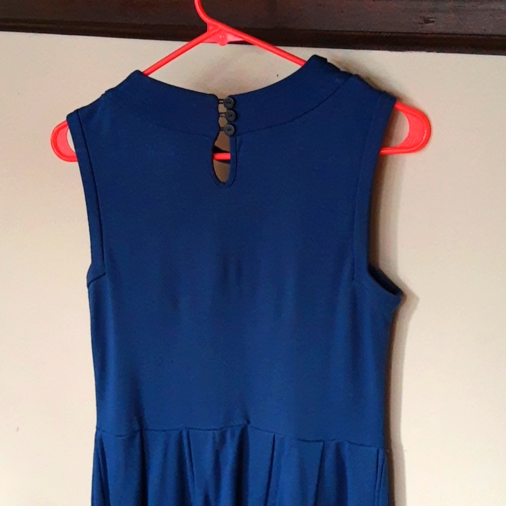 Blue dress